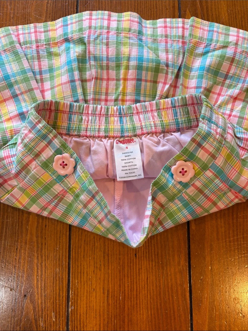 Gymboree pleated skort